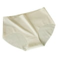 thumbnail image 3 of QLEICOM Cotton Underwear for Women,Women's Panties,Cotton Panties for Women Bikini Brief Comfortable Fits Breathable Soft Everyday Basic Underwear Multipack Options Available for Value White, 3 of 4