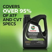(3 pack) Castrol Transmax ATF/CVT Universal Automatic Transmission Fluid, 1 Gallon