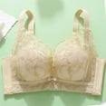 thumbnail image 2 of Mgmyaa Bras for Women Lace Underwear Push Up Small Chest Soft Medium Thickness No Steel Ring Adjustable Bra, 2 of 3
