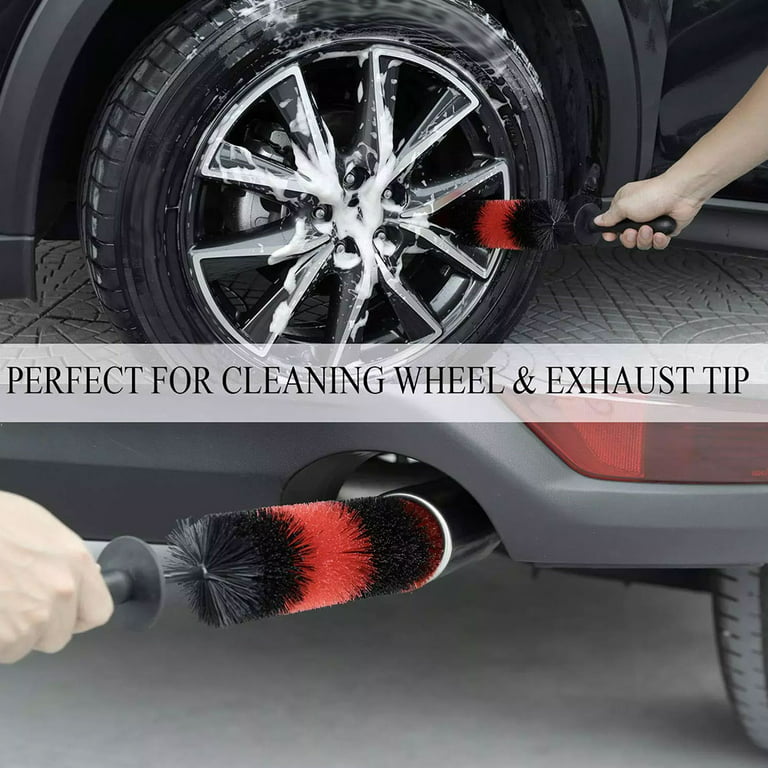 Rim Brushes For Cleaning Wheels Car Tire Brush Rim Cleaner Brush