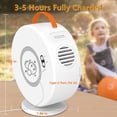 thumbnail image 3 of Bubble Machine for Kids Toddlers,Automatic Bubble Blower Rechargeable, 90° 360° Auto Rotatable Portable Bubble Maker Electric Bubbles Toy for 3 4 5 6 7 8 Year Old, Outdoor Wedding Party Gift, 3 of 5