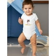 thumbnail image 2 of Sweet Pirate Bunny Art Bodysuit Infant -Image by Shutterstock,  6 Months, 2 of 4