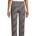 thumbnail image 2 of Lands' End Women's Starfish Mid Rise Straight Leg Elastic Waist Pull On Pants, 2 of 3