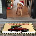 thumbnail image 5 of Christmas Door Mat Christmas Rug Christmas Decorations Christmas Red Truck Doormat Christmas Welcome Mat Indoor Winter Door Mat Outdoor 30"x17", 5 of 6