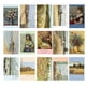 thumbnail image 3 of 75 tarjetas decorativas de estilo nórdico, postales de arte de Van Gogh, juego de tarjetas postales de invitación de regalo de arte, pinturas famosas, noche estrellada, girasol, pinturas famosas, pos, 3 of 4