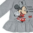 thumbnail image 3 of Disney Minnie Mouse Infant Baby Girls T-Shirt and Leggings Outfit Set Infant to Big Kid, 3 of 5