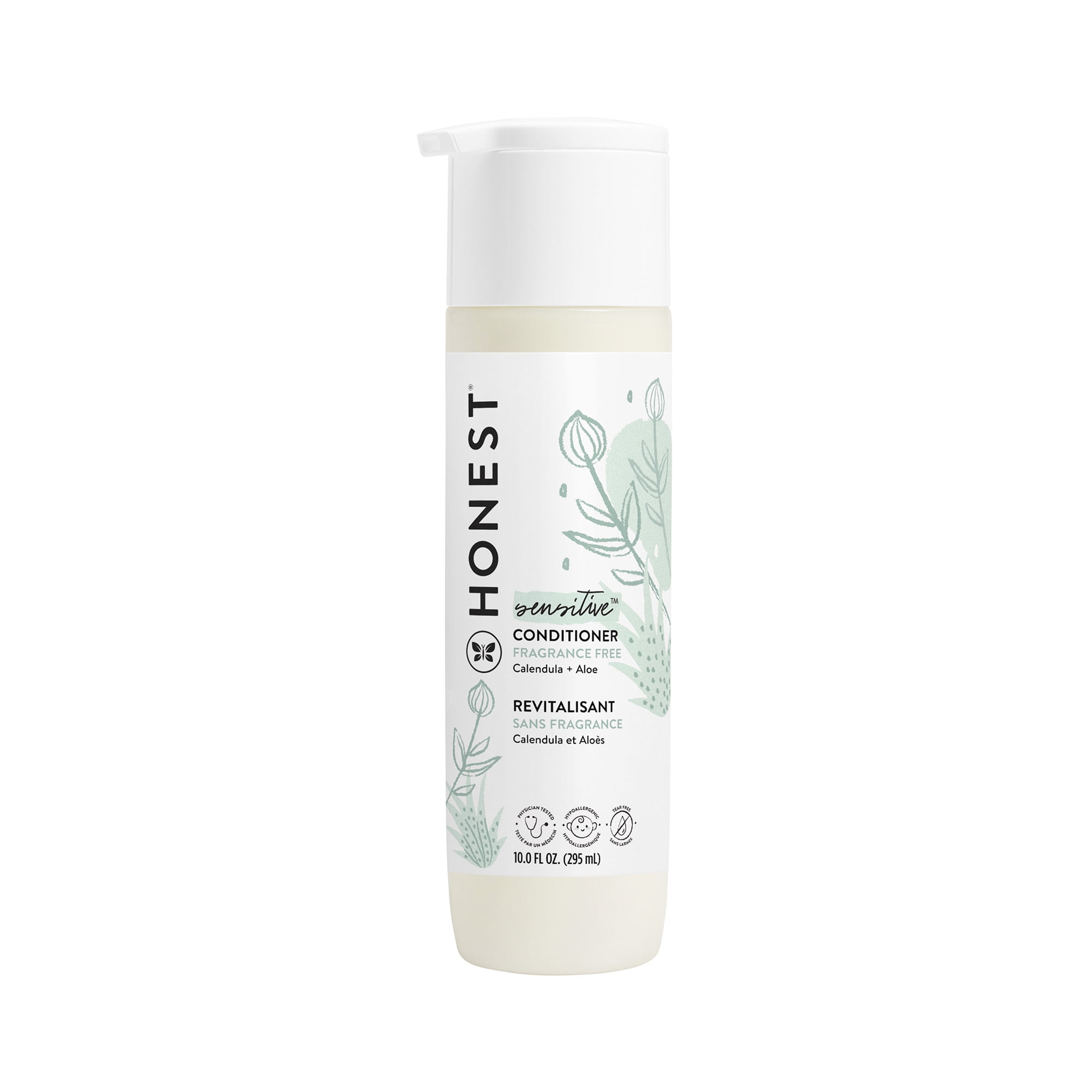 (2 pack) The Honest Company Conditioner Fragrance Free Sensitive 10 fl oz