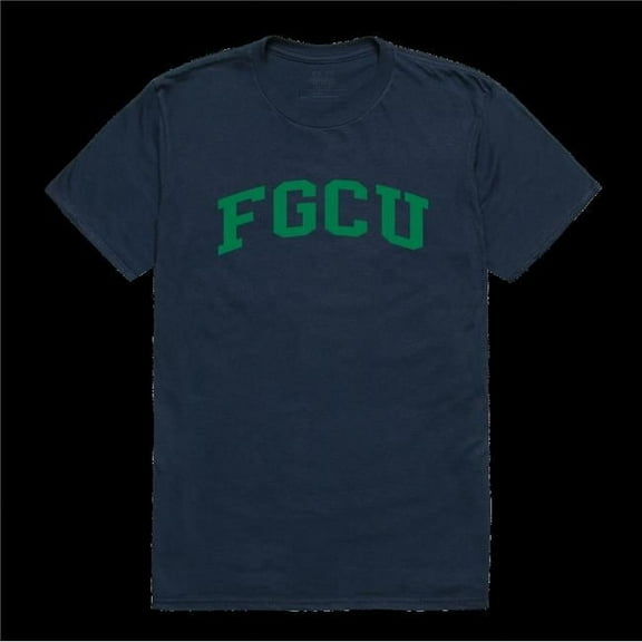 W Republic 537-303-NVY-04 Florida Gulf Coast Eagles College T-Shirt, Navy - Extra Large