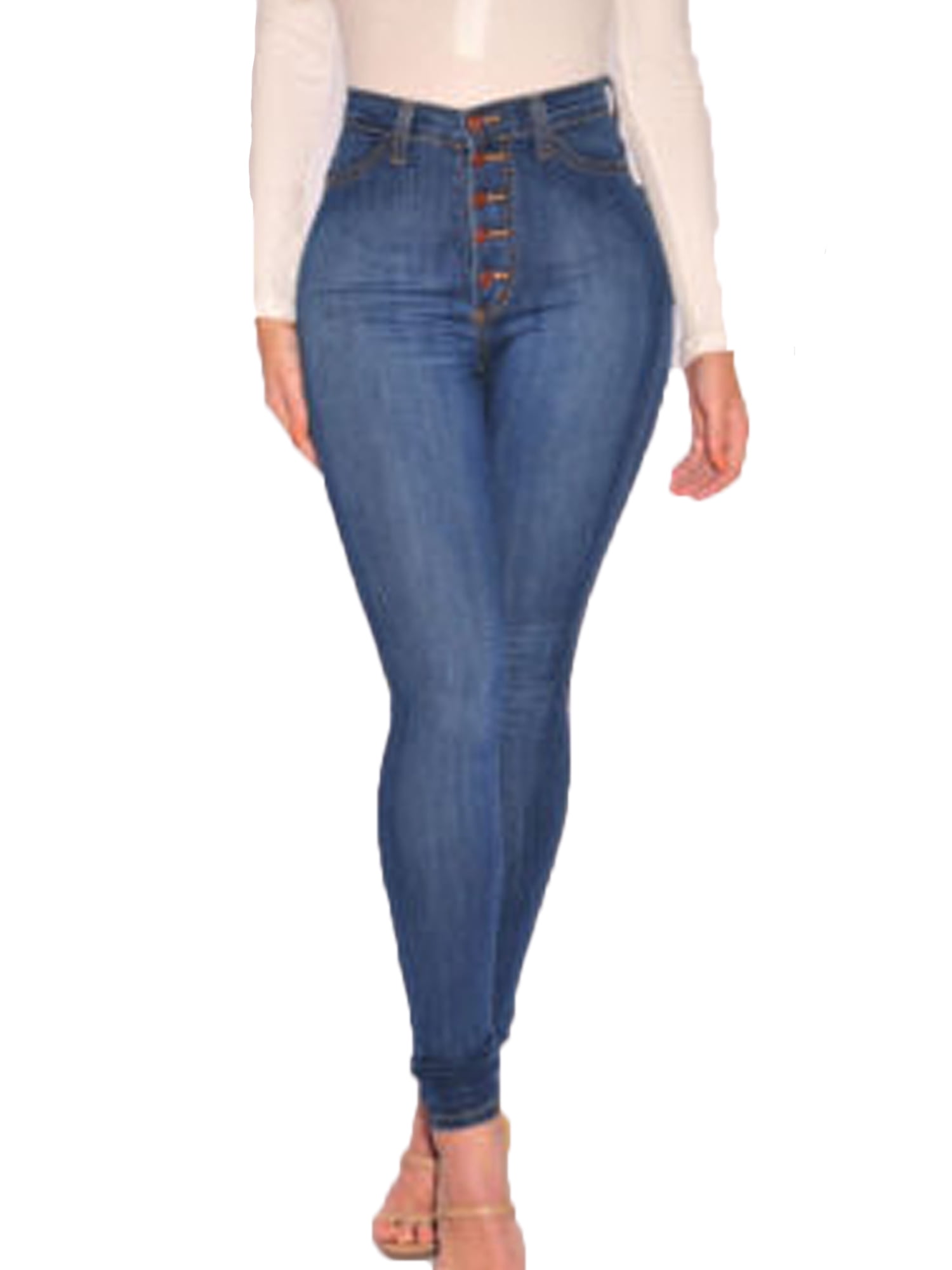 classic high waist skinny jeans