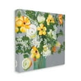 thumbnail image 4 of Stupell Industries Yellow & White Flowers Botanical & Floral Painting Gallery Wrapped Canvas Art Print Wall Art, 17 x 17, 4 of 8