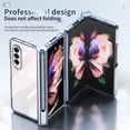 thumbnail image 5 of For Samsung Galaxy Z Fold 2 5G Cover with Screen Protector Shockproof Luxury Plating Clear Anti-fall Folding Case w/Pen, 5 of 5