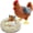 Chicken-Brown, variant on Tezituor 5Pcs Llama Stuffed Animal 17.7" Stuffed Alpaca with 4 Cute Babies Plush Toy