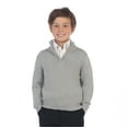 thumbnail image 2 of Gioberti Boy's Knitted Half Zip 100% Cotton Sweater, 2 of 6