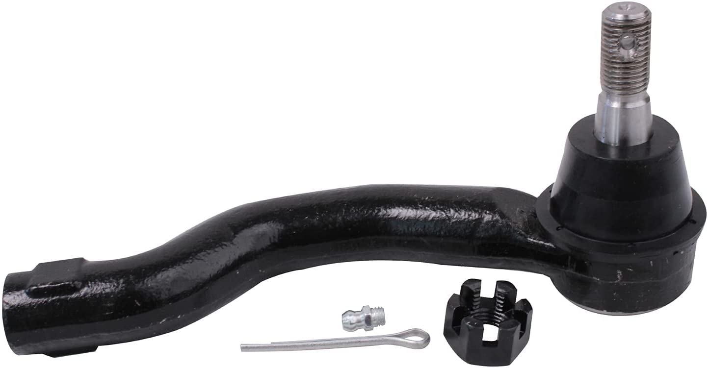 Detroit Axle - 2 Front Outer Tie Rods for 05-19 Nissan Frontier 2005-2012 Pathfinder 2005-2015 Xterra Outer Tie Rod Ends 2006 2007 2008 2009 2010 2011 Replacement