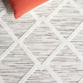 thumbnail image 6 of SAFAVIEH Cabana Dusko Diamond Indoor/Outdoor Area Rug, Ivory/Grey, 6'5" x 6'5" Round, 6 of 14