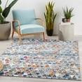 thumbnail image 1 of Well Woven Keyla Light Blue & Grey Area Rug 7'10" x 9'10" Triangle Geometric, 1 of 7
