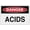 Warning Sign 4, variant on Danger Chlorine Sign 8"x12" - Aluminum Tin Warning for Home Outdoor Garden, Weatherproof Toxic Hazard Decor for Pool