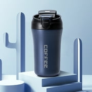 Born for Girls & Ladies, Water Bottle Tumbler Flask, Wide Mouth with Screw-on Lid, Stainless Steel Coffee Tea Travel Mug