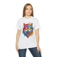 thumbnail image 3 of Animal Shirt, Tee Shirt with Wolf, Wolf Shirt, 3 of 5