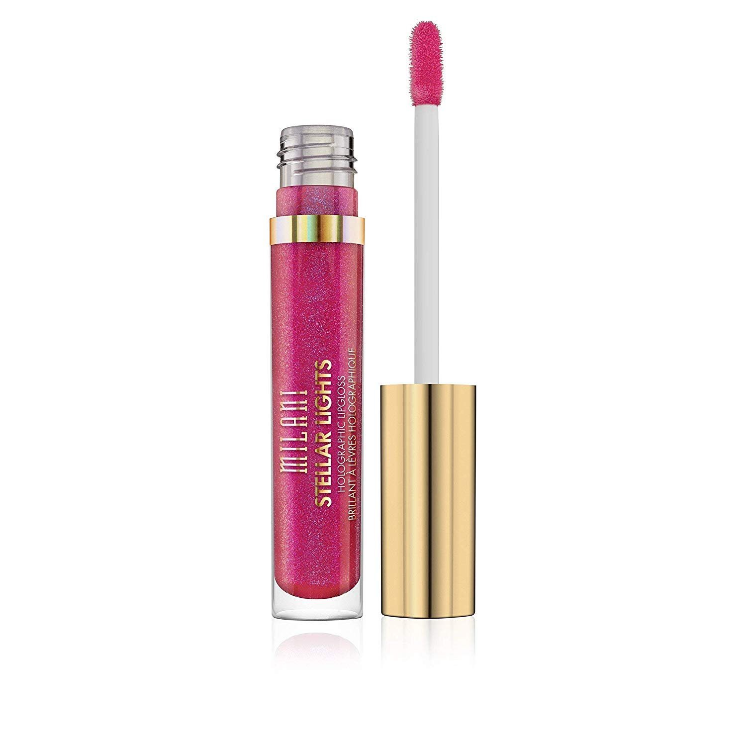Milani Stellar Lights Holographic Lip Gloss 05 Fluorescent Fuchsia (0