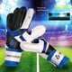 thumbnail image 4 of Guantes de portero de fútbol de escuela primaria y secundaria, guantes de entrenamiento de portero de látex engrosados, 4 of 6