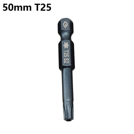 

1pc 50mm Blue Magnetic Torx Screwdriver Bits Set Electric Screwdriver T5-T40