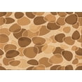 thumbnail image 1 of Ahgly Company Indoor Rectangle Patterned Cantaloupe Orange Area Rugs, 5' x 7', 1 of 1