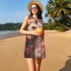 thumbnail image 3 of Fotbe Haired White Horse Vestido de Verano sin Mangas para Mujer – Vestido Midi Línea A, Estilo Camiseta Floral, Vestido Playero Casual y Fluido, 3 of 7