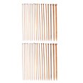 thumbnail image 4 of ZPSHYD Single Point Knitting Needle, Carbonized Bamboo Knitting Needles Set Pink Non-Woven Packaging for Sweater Craft Knitting Accessory, 4 of 8
