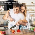 thumbnail image 4 of LUVCMFT Acrylic Cutting Board with Counter Lip, 15.75"x11.81" Clear Cutting Board for Kitchen Countertop, Non Slip for Countertop Protector, 4 of 8