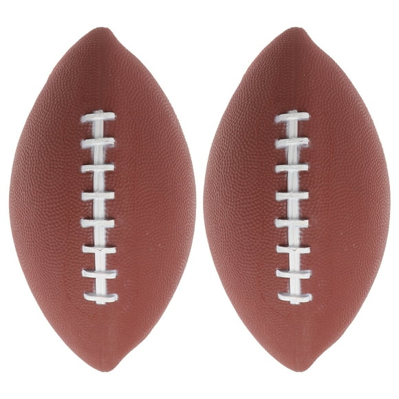 Inflatable Rugby Toys Coffee 2Pcs 6X6in