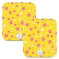 thumbnail image 7 of Yayeee 2-Pack Plug in LED Night Lights with Light Sensors Motion Detectors, Pink Stars, 7 of 7