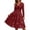 C-Wine617, variant on DHFJKG Sparkly Sequin Party Dress For Women Mid Length Deep V Neck Long Sleeve Clubwear Ruched Waist Flowy Versatile Dresses