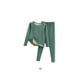 thumbnail image 2 of Jumpingount Conjunto de ropa interior térmica para mujer, calzoncillos largos cómodos para clima frío y cálido, ropa interior de cuello de Color Ropa interior Verde XL Jumpingount AP013725-10, 2 of 6