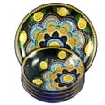 thumbnail image 3 of Elama Luna Di Limon 5 Piece Pasta Serving Bowl Set, 3 of 5