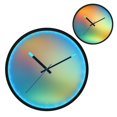 thumbnail image 2 of Indoor 12' Voice-Activated Luminous Decoration Wall Clock With LED Night Light Color Gradient Blur, 2 of 8