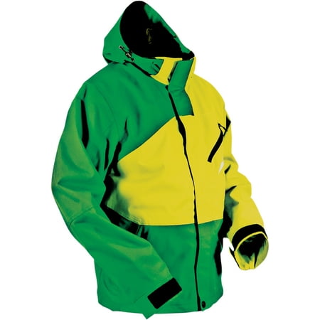 HMK Hustler 2 Jacket Green/Yellow XS HM7JHUS2GYXS