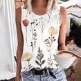 thumbnail image 2 of Trendy Summer Tops For Women 2026 White Lace Tank Tops For Women Loose Fit Tunic Tops For Women Loose Fit Dressy T Shirts For Women Cotton Plus Size, 2 of 4