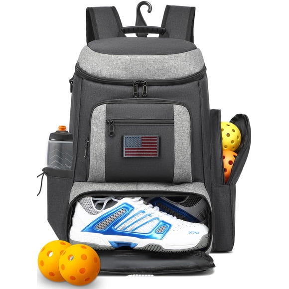 Mochila para Pickleball HAMBOLY con Compartimento para Calzado y Enfriador