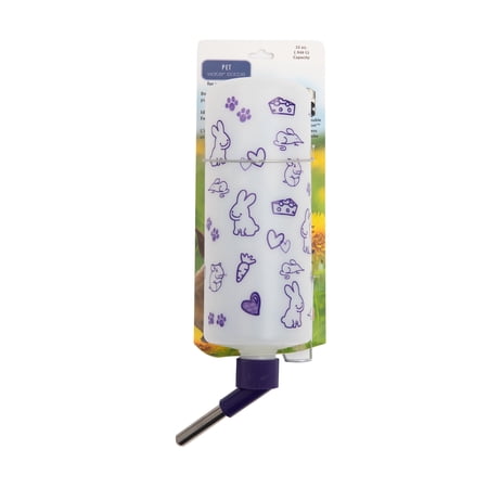 Lixit Water Bottles for Rabbits, 32 fl oz, BPA Free Plastic, Cage Mounted