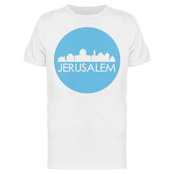 Jerusalem Silhouette Graphic Tee Men's -Image by Shutterstock