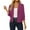 Purple, variant on Yzengfg Women's Lightweight Lace Crochet Bolero Cardigan 3 4 Sleeve Knit Shawl Top AG