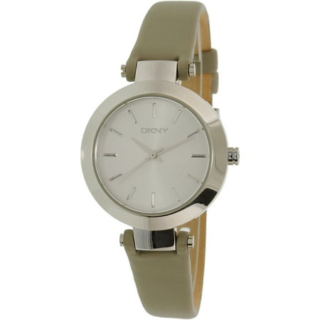 Dkny Women's Stanhope NY2456 Grey Leather Quartz Watch