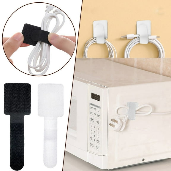 30 Velcro Storage Wire Storage Fixed Strap Self Adhesive Artifact Wire Harness Cable Organizer Home Textile Storage