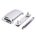 thumbnail image 1 of HLONK Adjustable Bridge Tailpiece for Teisco Guitar (Silver), 1 of 5