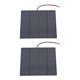 thumbnail image 1 of Panel solar pequeño, panel solar 2pcs eficiente 1.5w 6v para teléfono, 1 of 7