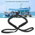 thumbnail image 3 of Boat Mooring Stretch Rope Shock Absorb Bungee Dock Line Black, 3 of 8