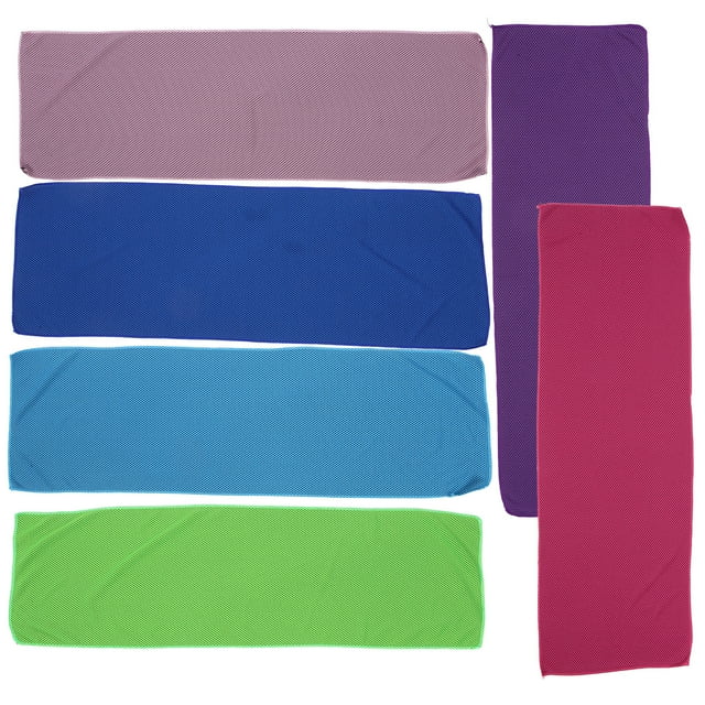 Toalla refrescante para exteriores, 6 uds., gimnasio o entrenamiento, toallas para el sudor, toalla suave y transpirable