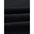 thumbnail image 5 of ZXZY Women Cross V Neck Lace-Up Long Sleeves Solid Color Top, 5 of 5