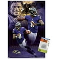 thumbnail image 1 of NFL Corbeaux de Baltimore - Lamar Jackson 20, 1 of 4
